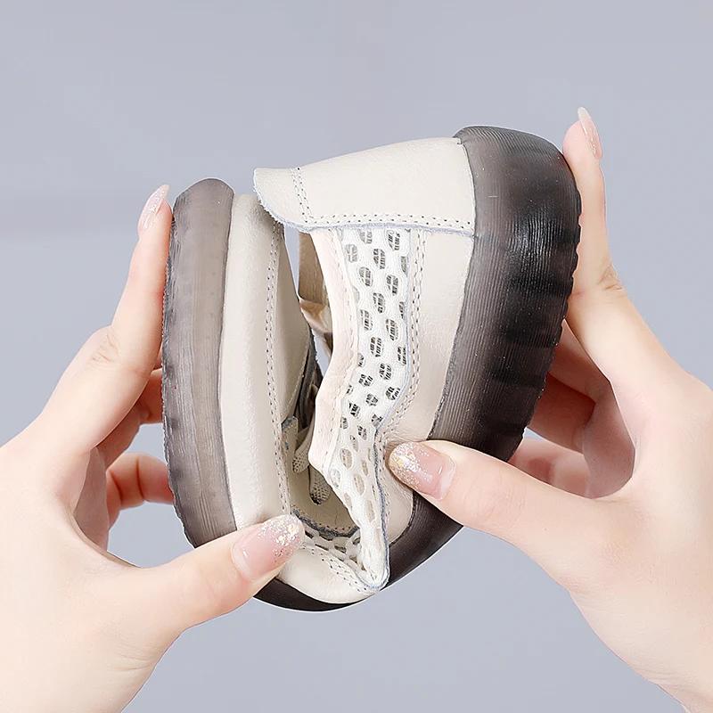 Modne skórzane białe buty wsuwane płaskie damskie oddychające mokasyny Laides Tenis wiosna lato damskie mokasyny Chaussures Femme