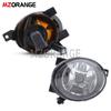 Fog Lights Headlight for VW  Jetta 6 MK6 for Golf 6 MK6 LED Fog Light for Caddy Touran Tiguan Fog Lamp Cover Grill Bezel