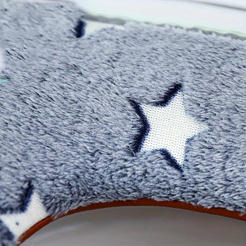 Husă de toaletă luminoasă de pluș creativ, inel de toaletă, covoraș de toaletă, pernă moale pentru capacul de toaletă, capac de toaletă detașabil cu fermoar, pernă pentru scaunul de toaletă