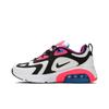 Nike Air Max 200 Grade School 'White Hyper Pink' (Unisex) White / Black-Hyper Pink Running Shoes AT5630 100