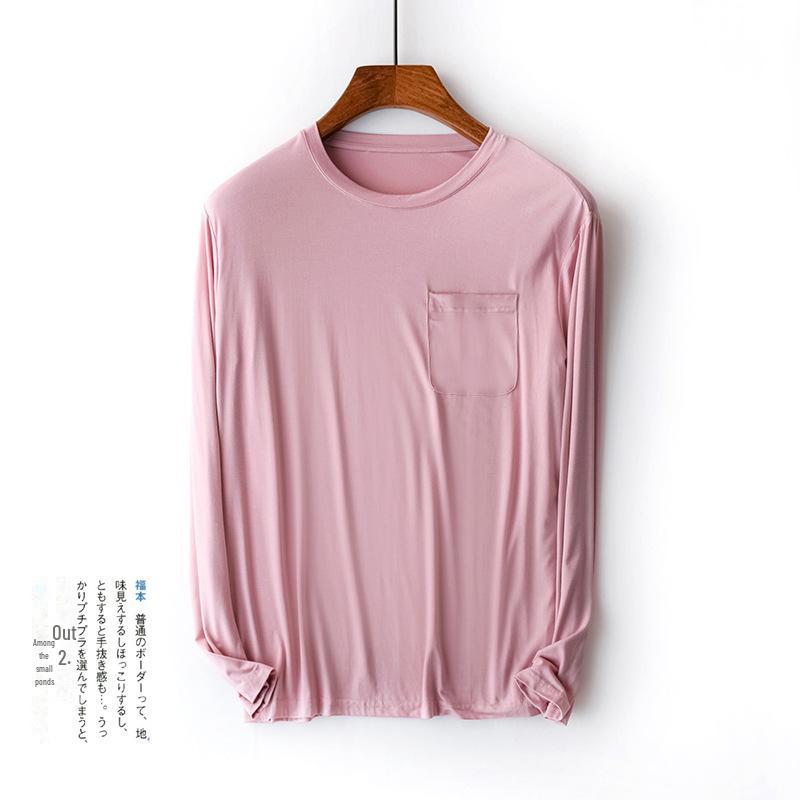 

Мужская дышащая пижама с длинными рукавами, свободный крой, приятная для кожи, большие размеры, одежда для дома и улицы 3XL