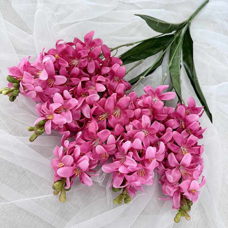 Hyacinth Flower Artificial Wedding Hotel Restaurant Decoration Ornament Desktop