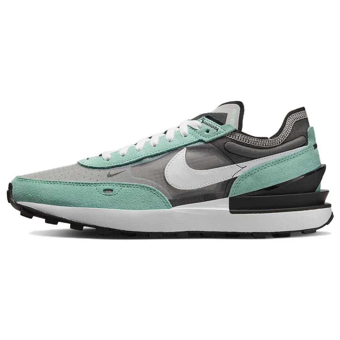 

Мужские кроссовки Nike Waffle One SE Light Menta черный белый DD8014-005 38.5