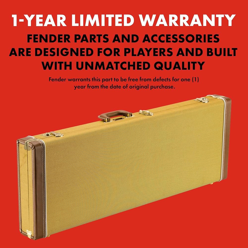 Fender Hard Case Classic Series Wood Case - Strat® /Tele®, Tweed