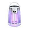 Luz Solar para Jardín Matamoscas Solar para Exteriores con Trampa Recargable para Insectos y Moscas Lámpara Matamosquitos para Jardín Luz de Calle
