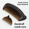 Innovative Hair Comb for Scalp Massage and Oil Reduction Portable Press Button Hairbrush for Travel and Home Use