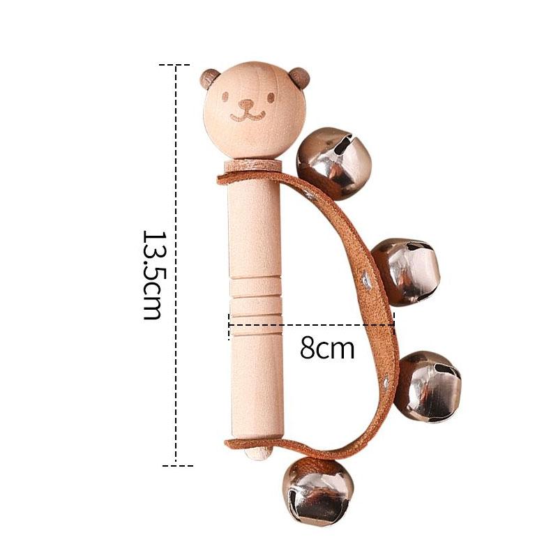 Wooden Baby Musical Instruments Sensory Rattle Toys Early Educational Baby Musical Toys Montessori Toys Birthday Gifts for Kids