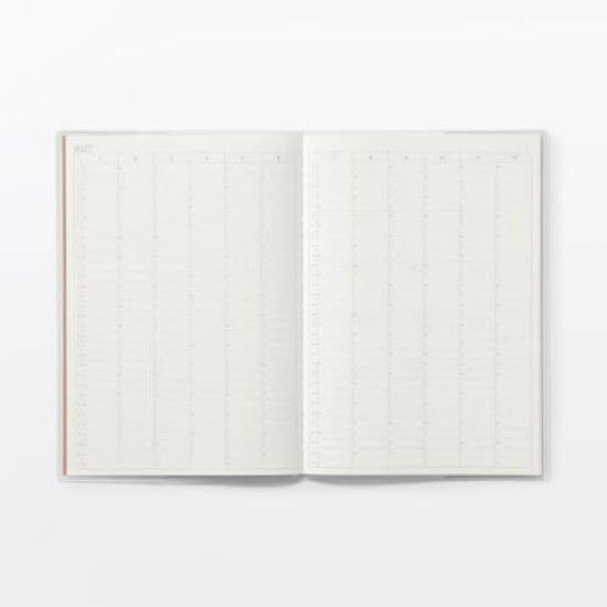 Muji Sunday Start Monthly Schedule Book December 2026