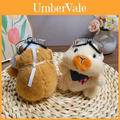 Dutch Pig Plush Keychain With Swim Goggles Soft Toy For Kids And Teens