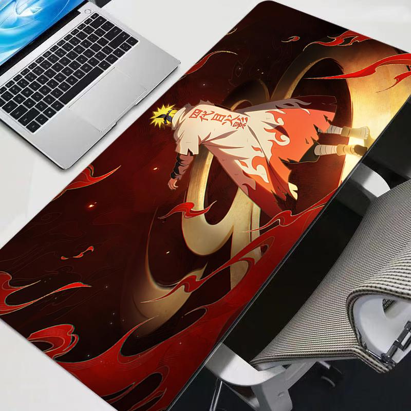 Mouse Pad Gaming Accessories Gabinete Gamer PC Computer Desk Mat Large XXL Keyboard Naruto Tablet Anime Durable Mousepad