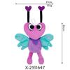 34style Cartoon Game Flower World Keychain Plush Toy Soft Stuffed Character Doll Backpack Pendant Halloween Gift for Fan