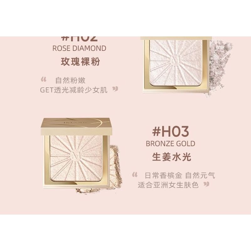 IMAGIC - Monochrome Blusher / Highlighter - 8 Colours