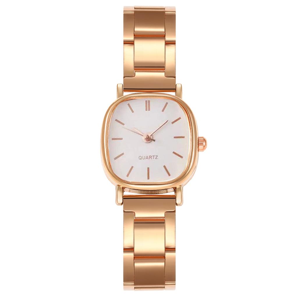 High-End Damenarmbanduhr mit Stahlarmband für Mädchen & Studentinnen