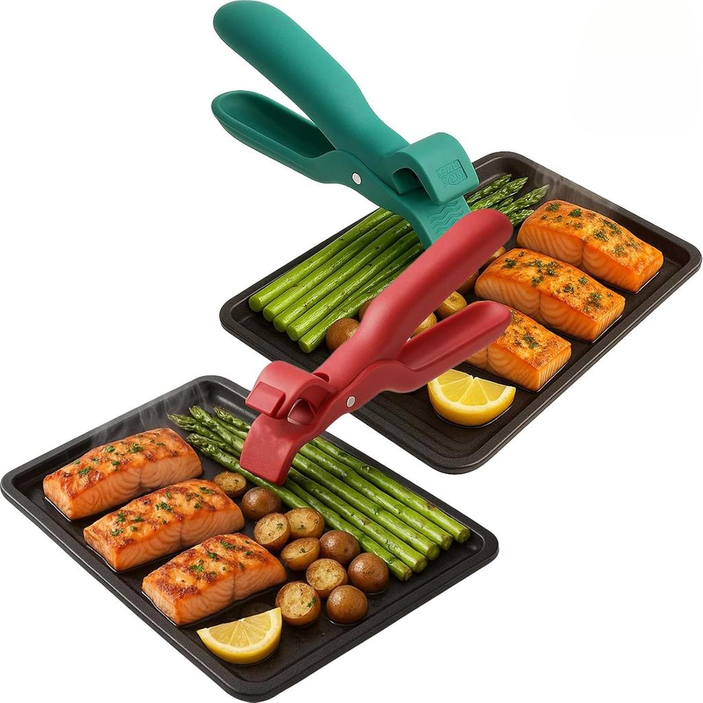 Anti-Scald Clamp, Bowl Holder, Multi-Functional Plate Lifting Clamp, Creative Home Kitchen Silicone Anti-Scald Clamp