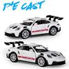 Porsche 911 GT3 RS Supercar Match Version 5 Inch Metal Car Simulation Diecast & Toy Vehicle RMZ City 1:36 Alloy Model Birthday Gifts