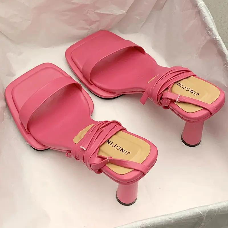 Fashion Vacation Open Toe Sandals for Women On Sale Casual Summer 2025 Comfortable Woman Shoes Wholesale Luxury The Best Asian Size Shoe