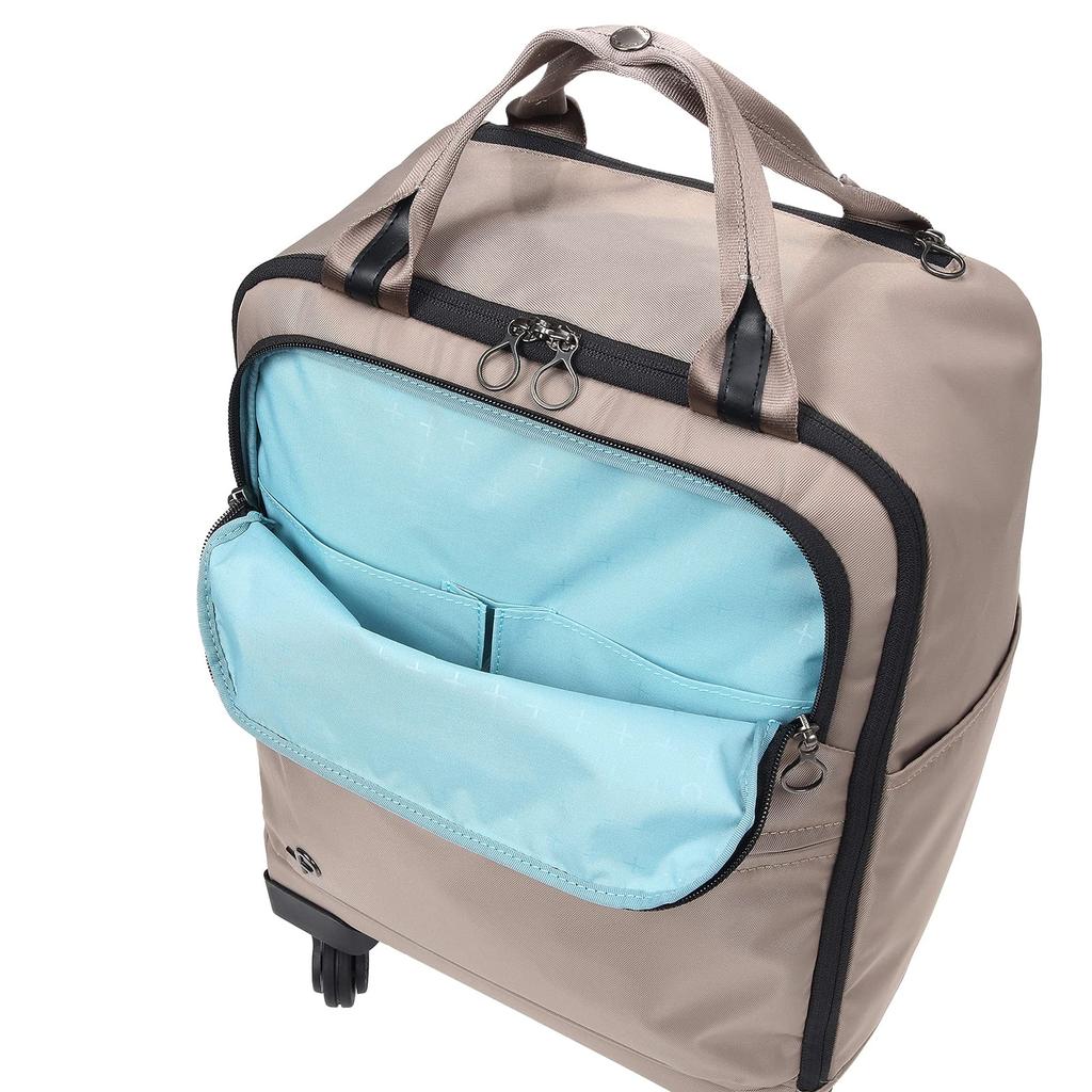 Suitcase Coin Locker Size S Size 1 Night 2 Days 19L 10 Year Warranty Made in Japan Carry Case Carry Bag Lustly TR Navy [Proteca] Carry-on 1.8kg