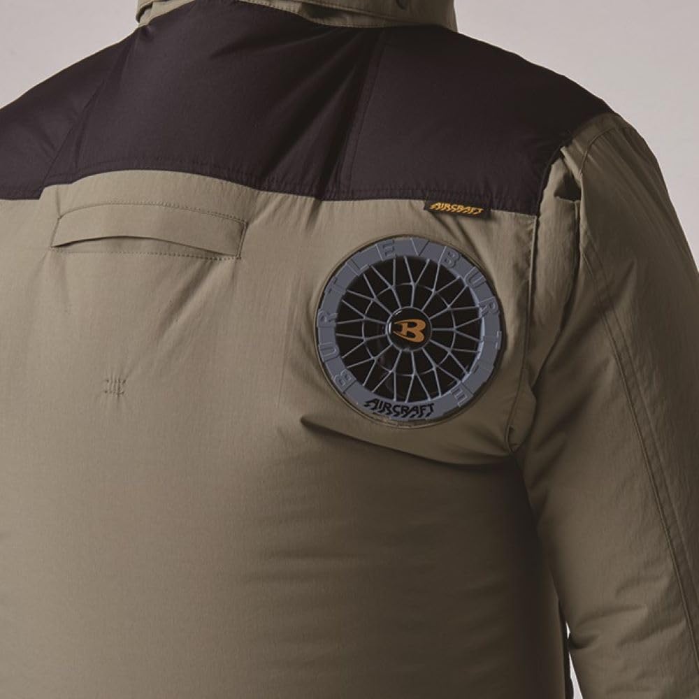 BURTLE Air Craft Blouson for Army Size 61 M (Unisex) Spring/Summer, Khaki, AC2081,