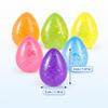 Kawaii Transparent Glitter Teardrop Squishy Slow Rising TPR Fidget Toy Stress Relief Squeeze Gift For Kids