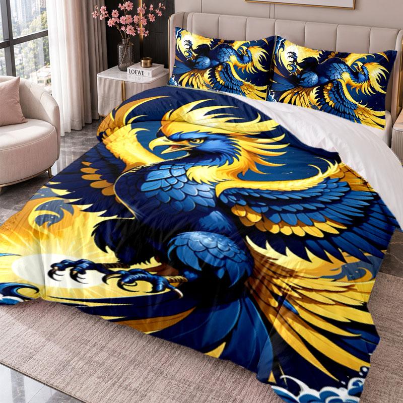 Fenerbahce 3Pcs Bedding Set Duvet Cover With Two Pillowcases For Bedroom Home Decoration