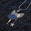 1PC Fashion Cartoon Girl Wing Style Pendant Shiny Necklace