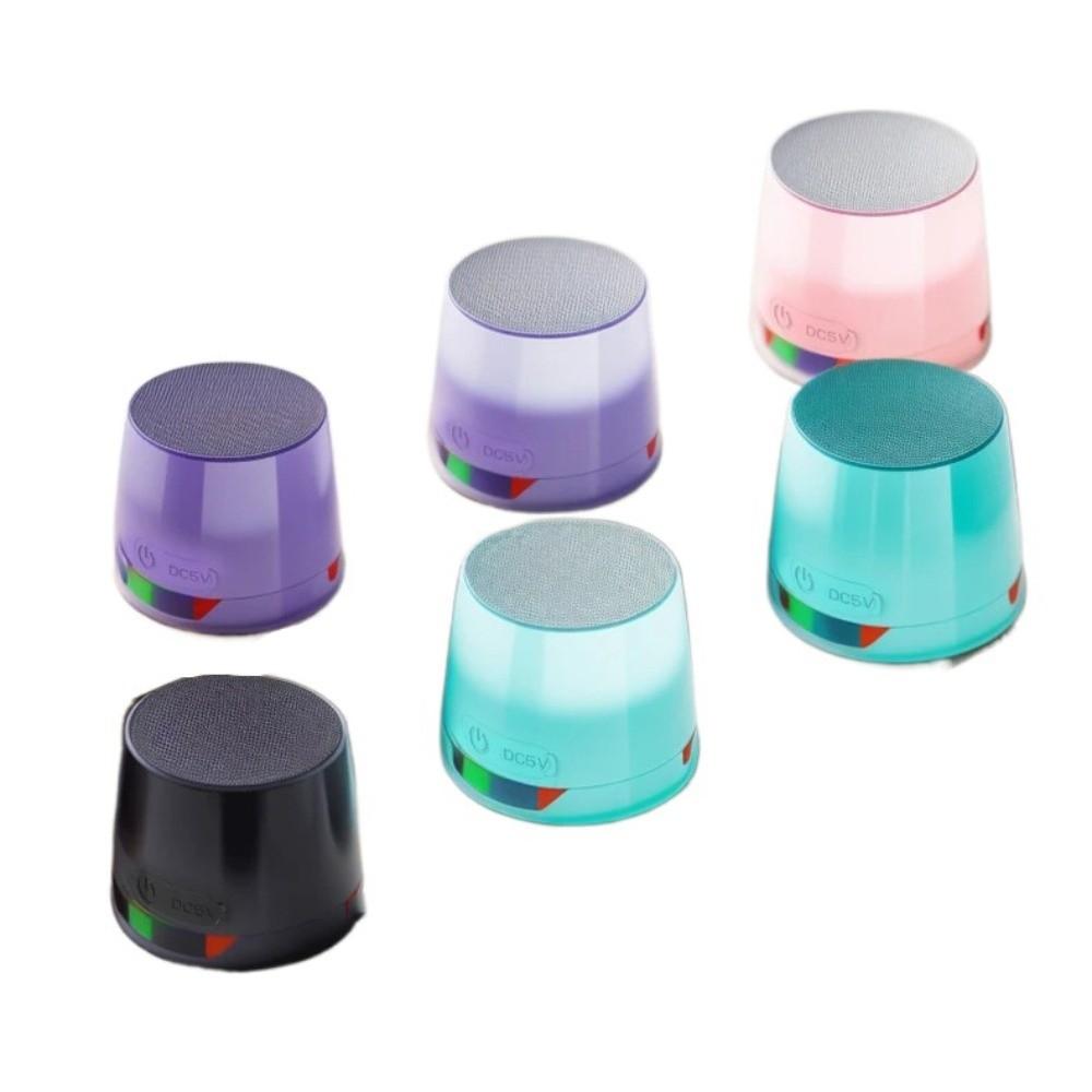 Bluetooth 5.3 Magnetic Mini Speaker Anti Lost Portable Sound Box RGB Light Speaker  Home Party