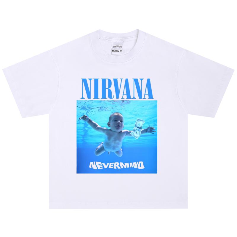 Nirvana T-Shirt, Soft Fabric Casual Daily Wear XXL