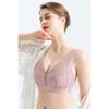 Women Thin Breathable Lace Wireless Comfort Bra For Middle Aged Ladies