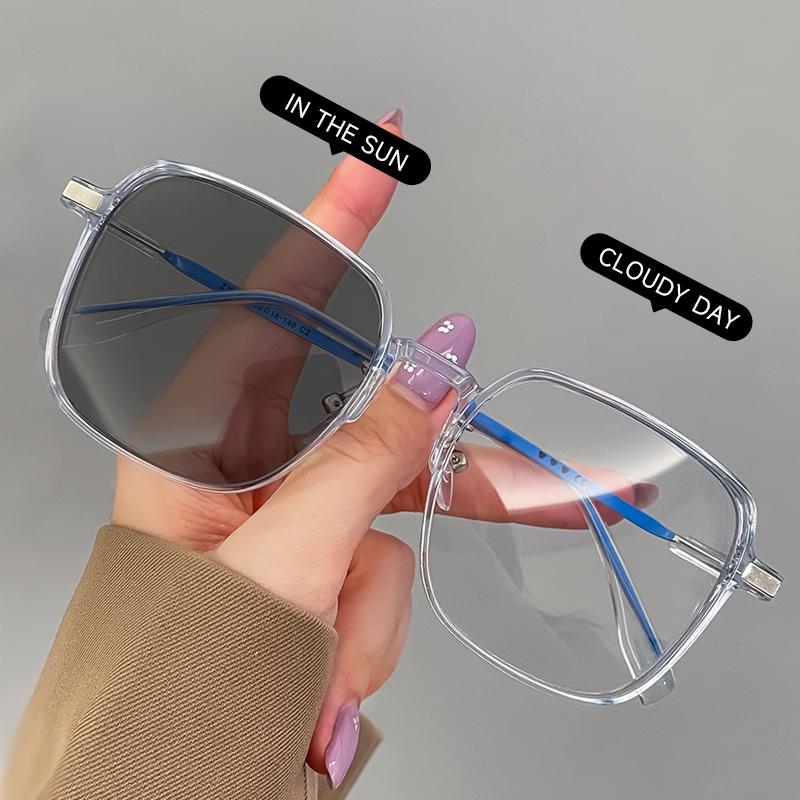 

Fashion Sunglasses For Women Classic Wayfarer Inspired Big Square Photochromic Sunglasses Uv400 Option Unisex Shades