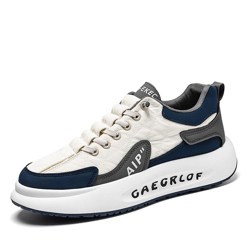 Tide Trend Herren 4-Jahreszeiten-Tennis-Sport-Lauf-Freizeit-Turnschuhe, männliche Walking-Reise-Plattform-Joggingschuhe