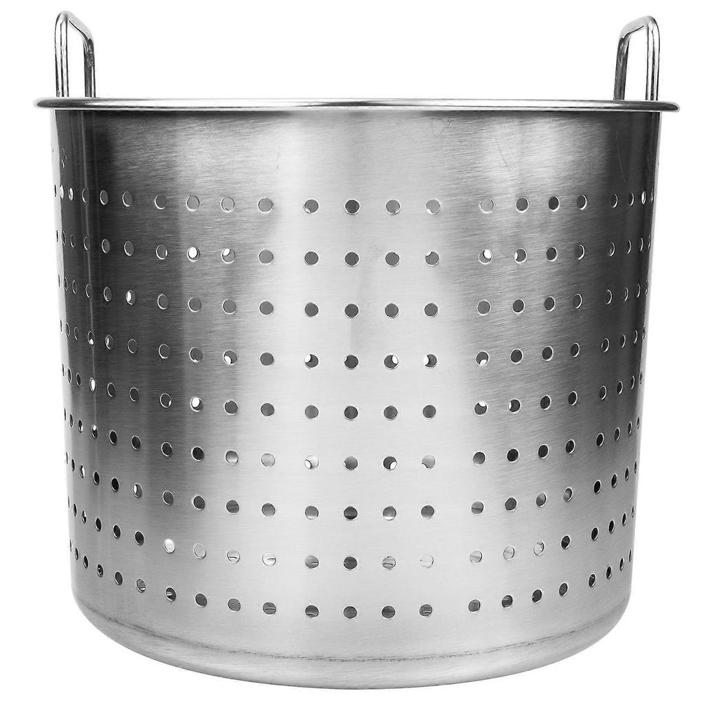Crayfish Boiler Pot Stainless Steel Stew Pot Cooking Drain Oil 1Pack