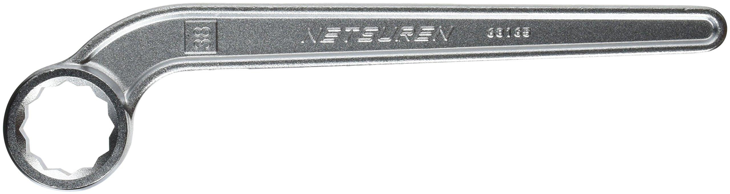 

Netsuren Curved Handle Open End Wrench 38 L0640