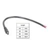 5.5mm x 2.1mm Male Connectors Cable Line Open End Power Cord With Tinned Ends For Electronics And DIY Projects