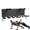 Depozitare Echipament de Exerciții Accesorii Sală de Sport Acasă Rack de Depozitare Organizare Rafturi din Oțel Inoxidabil Organizator cu Cârlig Montat pe Perete
