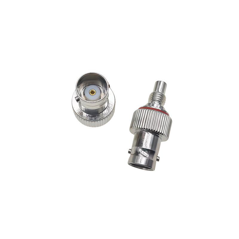 Nickel-Plated All-Copper BNC To Motorola R7 Walkie-Talkie RF Coaxial Connector (BNC Female)