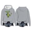 Women's Round Neck Long Sleeve Printed Pullover Hooded Sweatshirt