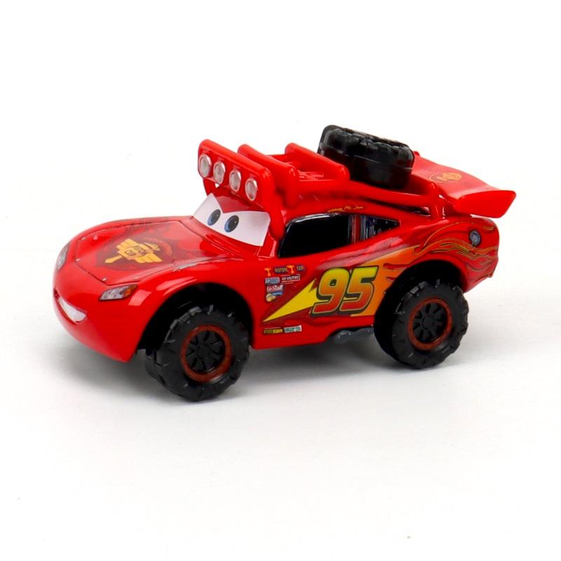 Cars Toy Christmas McQueen ROUTE 66 McQueen Chick Hicks Racing Car 1:55 Diecast Alloy Car Model Boy's Christmas Gift
