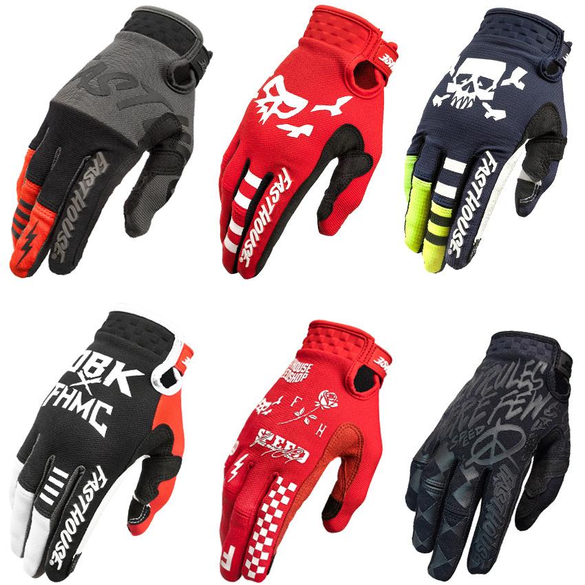 24 touch screen long finger bicycle riding gloves men's and women's motorcycle racing outdoor sports gloves