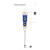 EC-315 Soil Tester Multifunction 2 in 1 Soil EC Temperature Meter Handheld Water Quality Monitor EC Tester for Lab Aquarium Soil