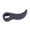 12 Inch Pry Bar Wrench Adapter Head Tool Steel Ox Horn Shaped Compact Pry Bar Half Shaft Removal
