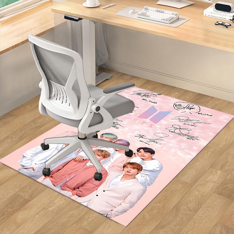 Kpop Stars Signature Carpet For Playroom Bedroom Living Room Sofa Home Decorkids Game Area Rug Nonslip Floor Mat