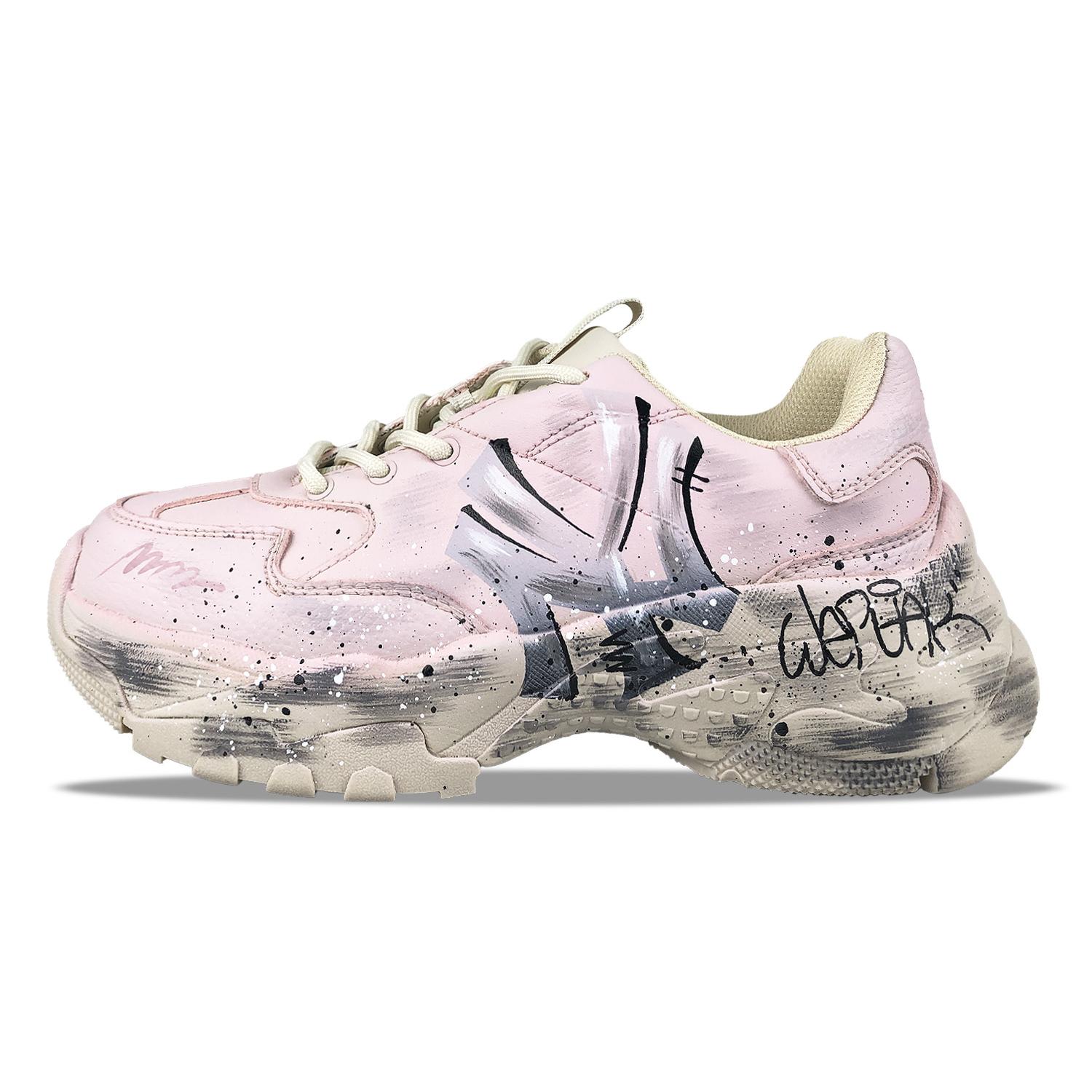 

MLB Big Ball Chunky Low top Chunky Sneakers Unisex Pink 32SHC1011-50B(Team894-) 44