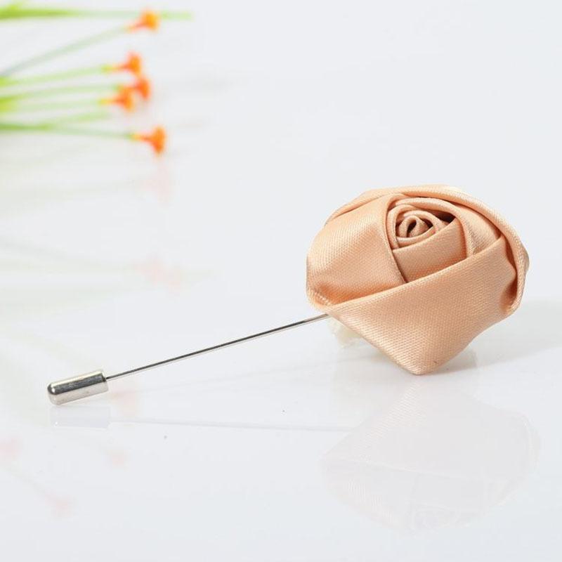 Herren Knopflochblumen für Hochzeit Bräutigam Anstecker Reversnadeln Band Rosen Blume Herrenanzug Knopfloch Anstecknadel Hochzeit Zubehör hochzeit