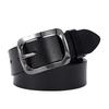 Womens Genuine Leather Belt With Pin Buckle Slim Fit Casual Vintage Waistband Jeans Trousers
