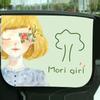 Car Curtain Magnetic Car Side Window Sunshade Cartoon girl Car Interior decorations SUV Rear Side Auto Window Sunshade Cover