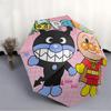 1PC Anpanman Automatic Folding Umbrella, Automatic Folding Umbrella with 8 Ribs, Convenient for Outdoor Use  026