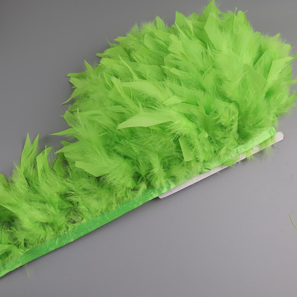 Feather10-15cm Marabou Feathers Trim DIY Wedding Turkey Feather Ribbon Crafts Sewing Clothing Party Plume Handmade Home Decor