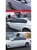 Black Window Trim & Door Frame Strip for BMW 3, 5 Series, X3, X5, X6 - Decorative Black Warrior Edition.
