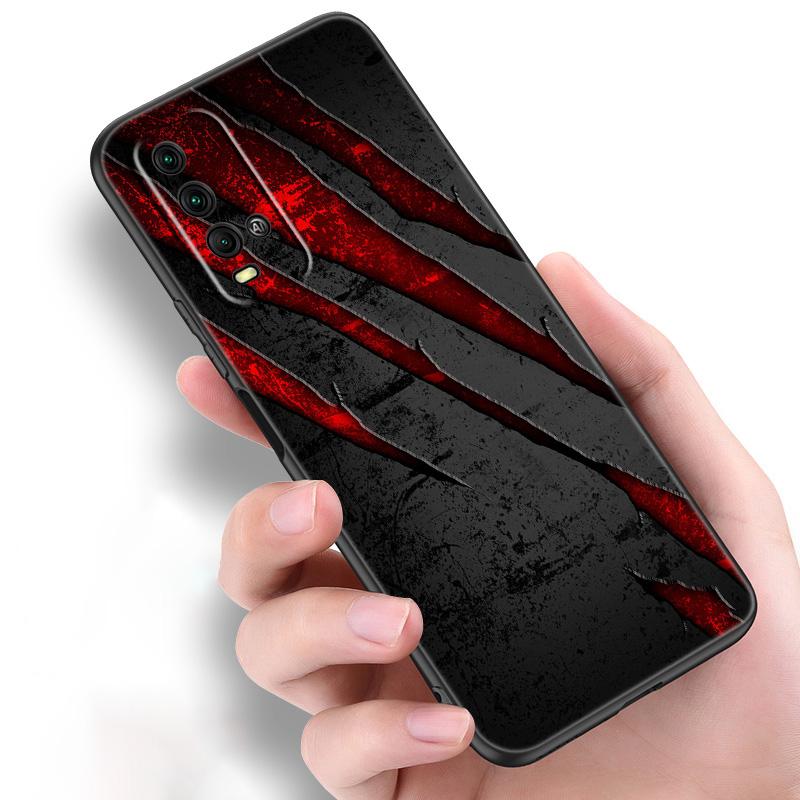 

Claws Scratch claw cuts Phone Case For Xiaomi Redmi Note 11 10 9 8 Pro 11T 10T 10S 9S 8T 9 9A 9C 9T Black Soft Cover Coque Funda Redmi Note 11 Pro