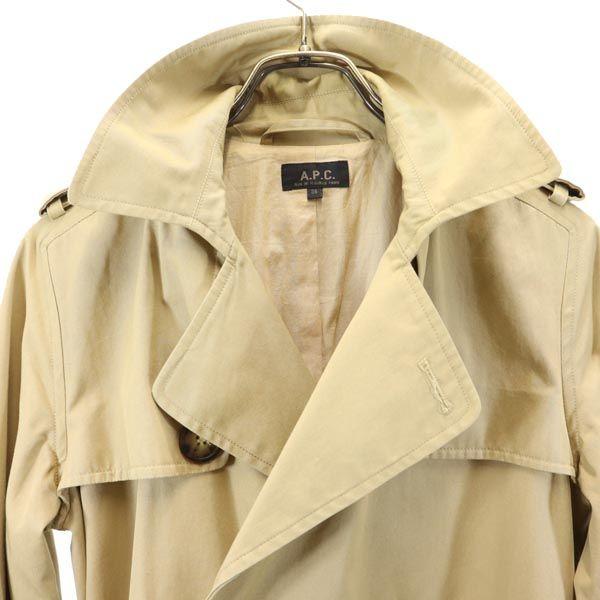 A.P.C. trench coat 38 beige Women Used